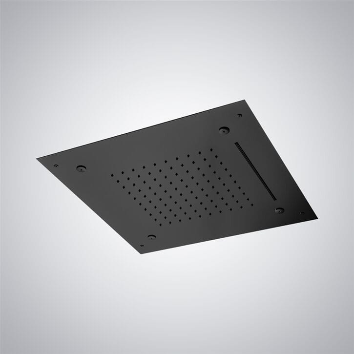 Светодиодная потолочная душевая головка из нержавеющей стали Fontana Showers Luxe Fontaine ARCH-00029537 - Вид №18