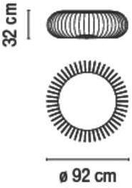 Vibia Напольный светодиодный торшер из стали Meridiano sun-id-1440173 - Вид №7