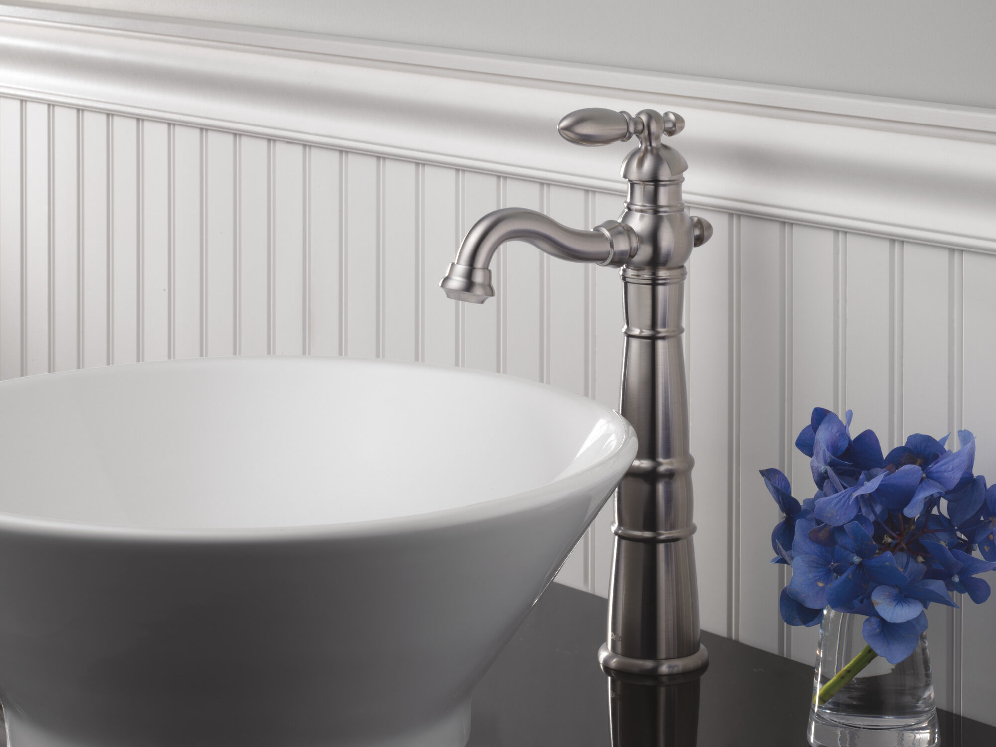 755LF-SS Смеситель для ванной комнаты с одной ручкой Delta Faucet Victorian Нержавеющая сталь - Вид №1