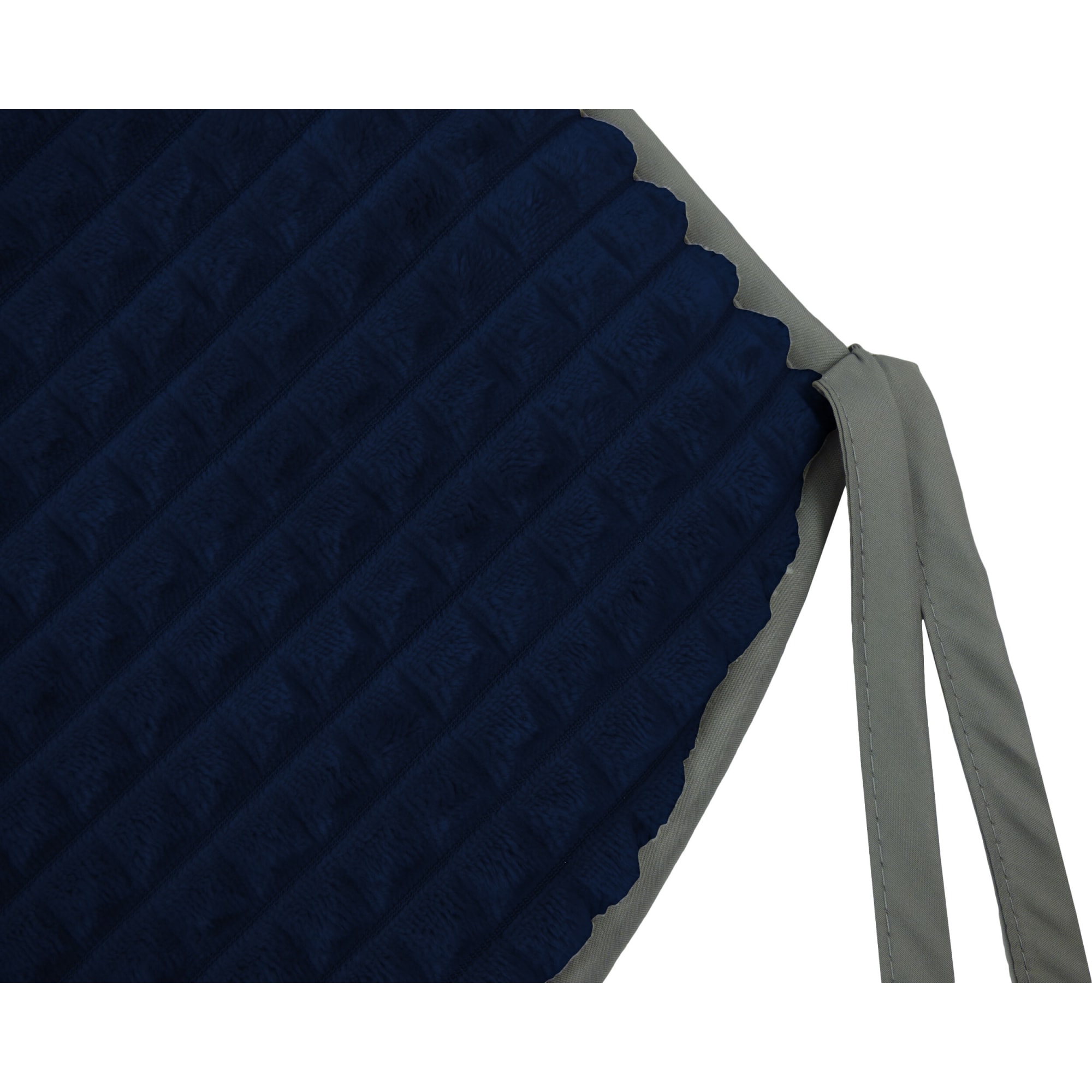 82234009 Галета для стула «Плюш» 38х40 см, плюш, цвет тёмно-синий Santreyd  - Вид №2