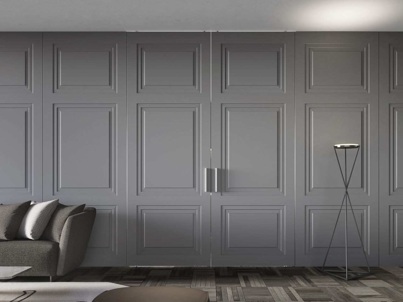 Пантографическая обшивка BARAUSSE интегрированные двери ARCH-00045901