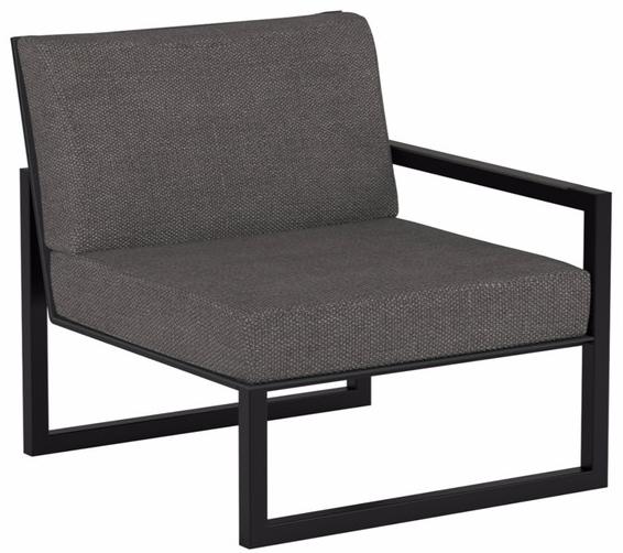 Royal Botania Консольное садовое кресло с обивкой из батилина с подлокотниками Ninix lounge sun-id-1358187 - Вид №4