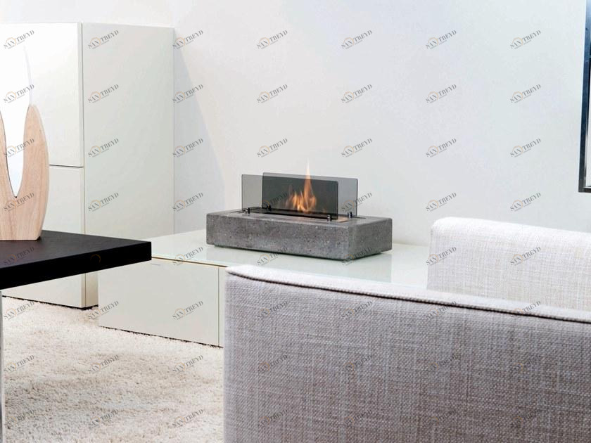 BRITISH FIRES Открытый стол-камин из цементных материалов на биоэтаноле sun-id-1505835