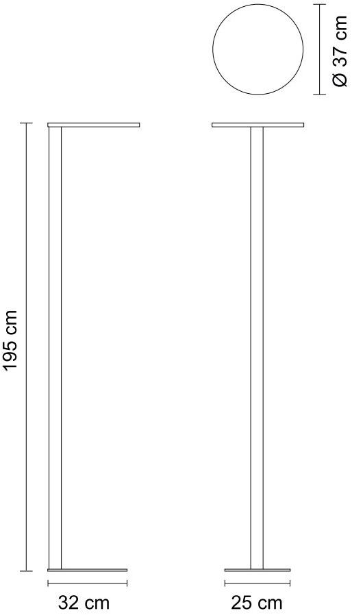 EGOLUCE Светодиодный торшер Bureau 3508 / 3509  - Вид №3