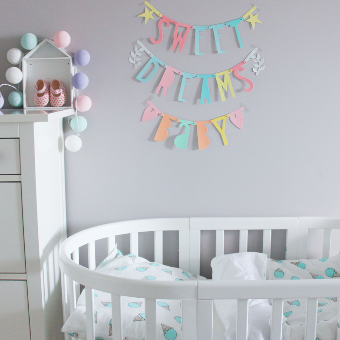 Комплект детского постельного белья Ice Cream VAMVIGVAM  282084 Белый;голубой Santreyd  - Вид №5