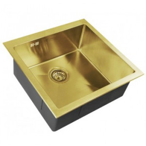 Zorg SZR-44 Bronze Мойка кухонная квадратная Zorg