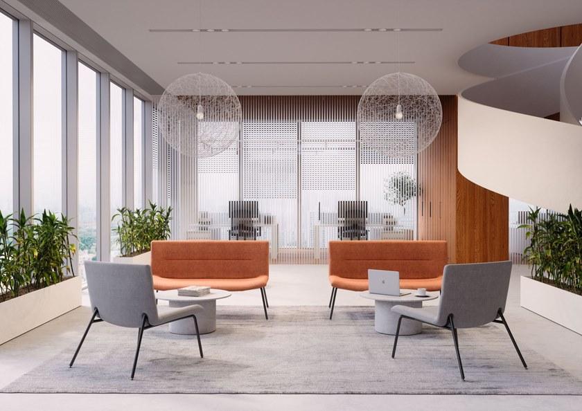 LD Seating Кресло из ткани Oslo lounge D-1 - Вид №9