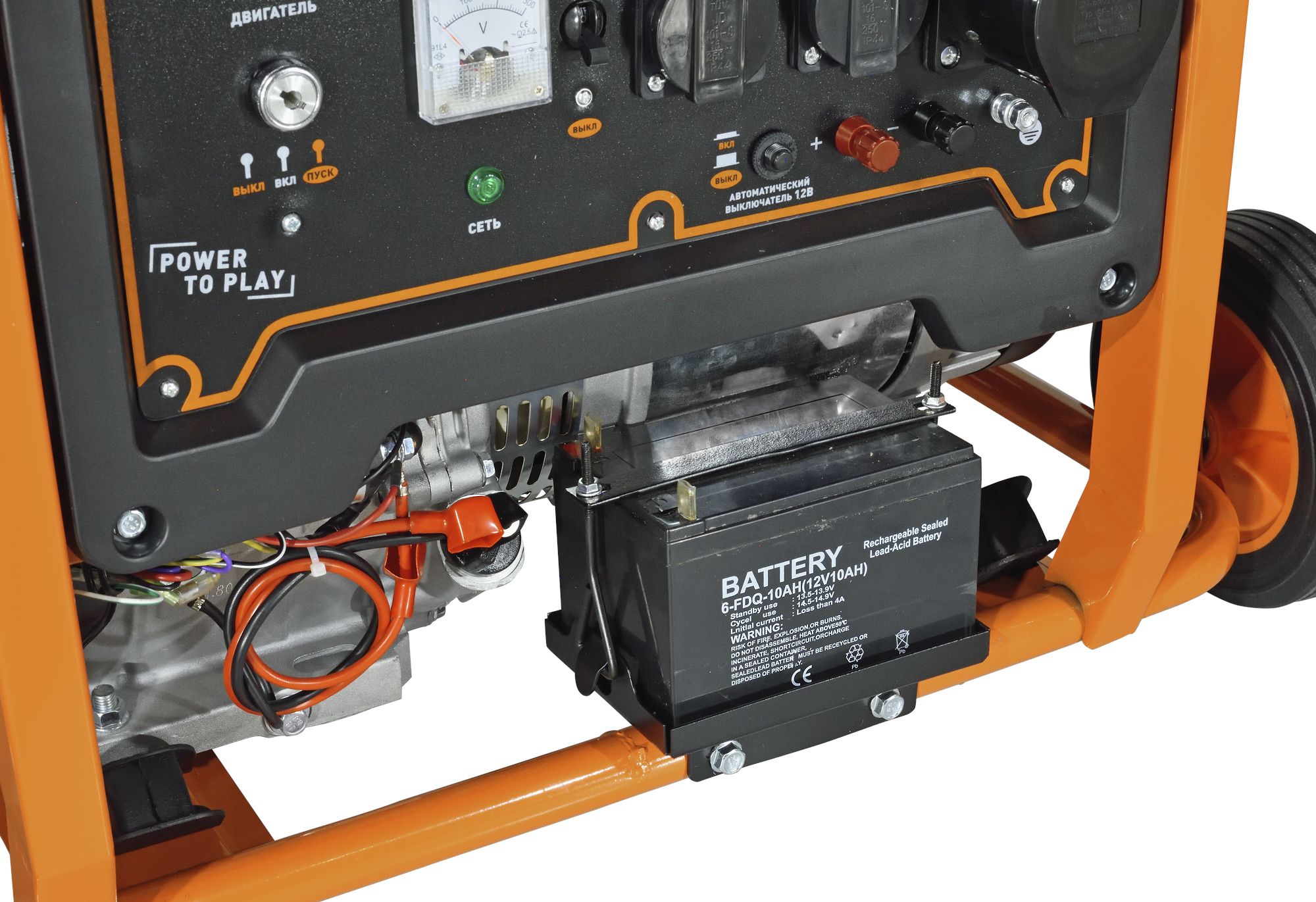 Электрогенератор   бензиновый Carver PPG-10000ЕM 9100271 STDN-0000827 - Вид №3