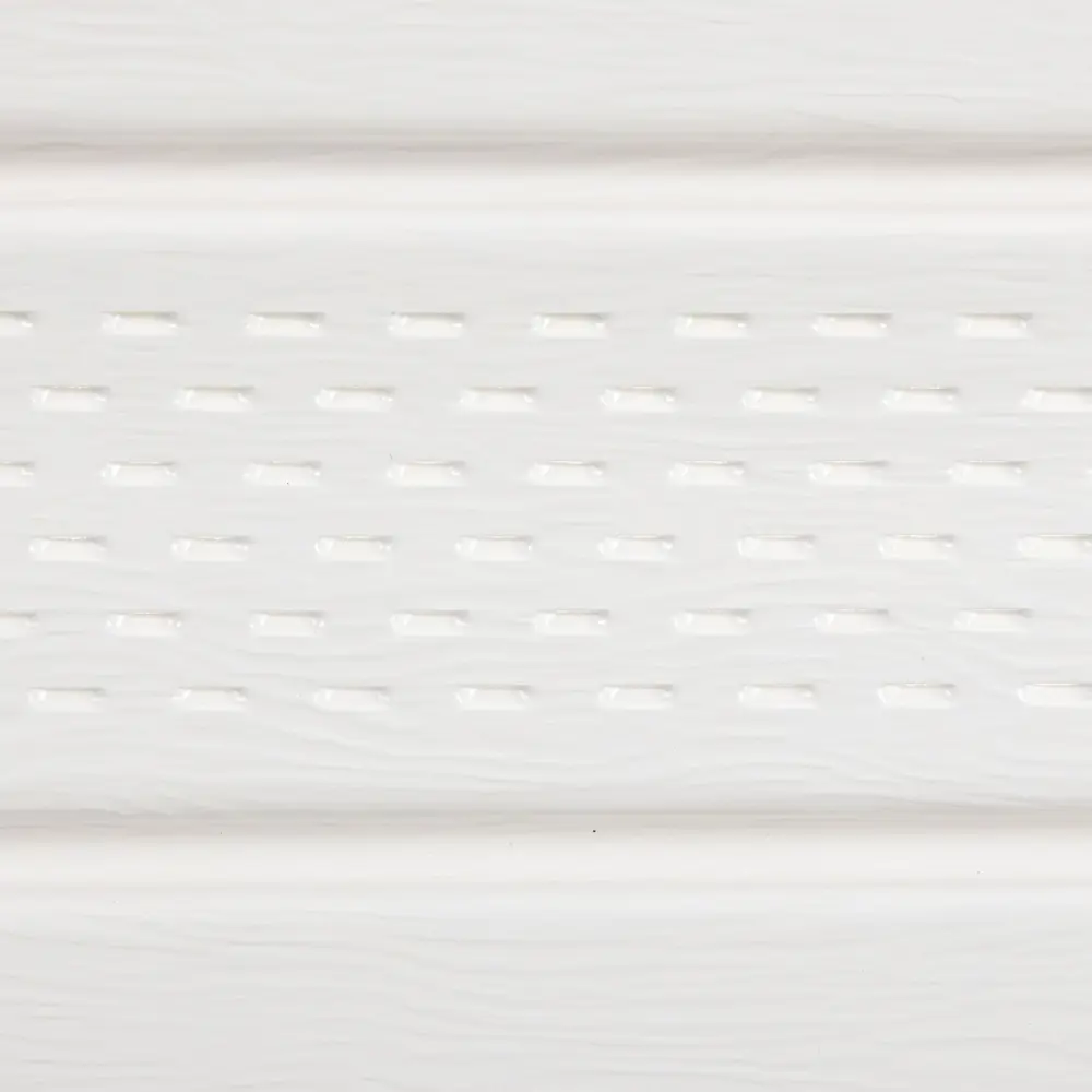 Софит ПВХ с перфорацией 2700х300 мм белый, 0.81 м2 FINEBER STLM-2097185 - Вид №2