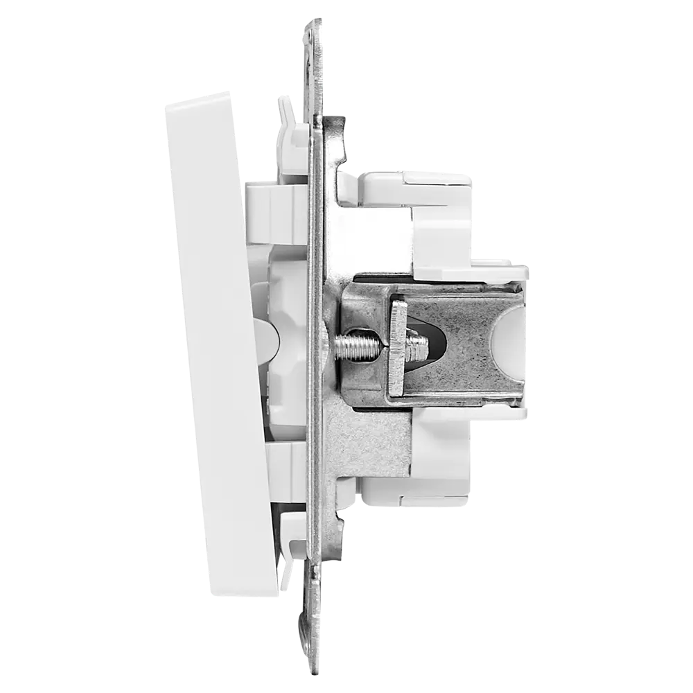 Переключатель перекрестный Systeme Electric Atlas Design 1 клавиша цвет белый 89377590 STLM-2073741 AtlasDesign - Вид №3