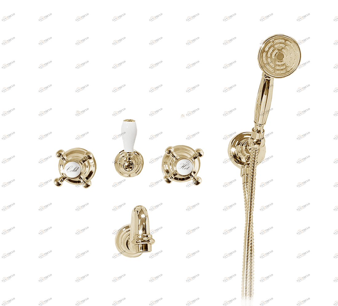 Gentry Home Центр смесителя для раковины до центра два отверстия под смеситель мм Antique Incalux GH100852