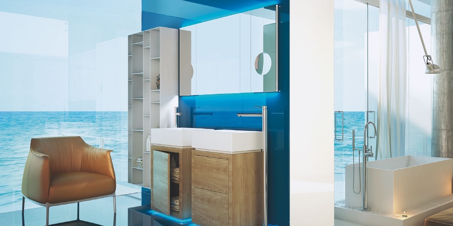 Moma Design Зеркало настенное со створками 1400х700 Mirr Make Up MIRRMAKEUP14070 - Вид №1