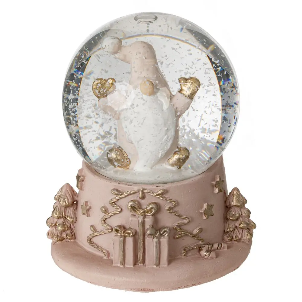 89378943 Новогоднее украшение Гном 936125 5x5 см розово-бежевый STLM-1407072 Santreyd  - Вид №1