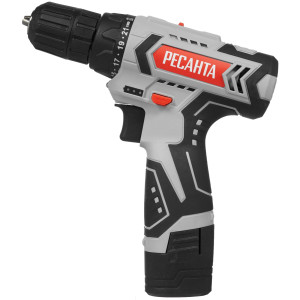 Дрель-шуруповерт Ресанта ДА-12-2ЛК 8160167