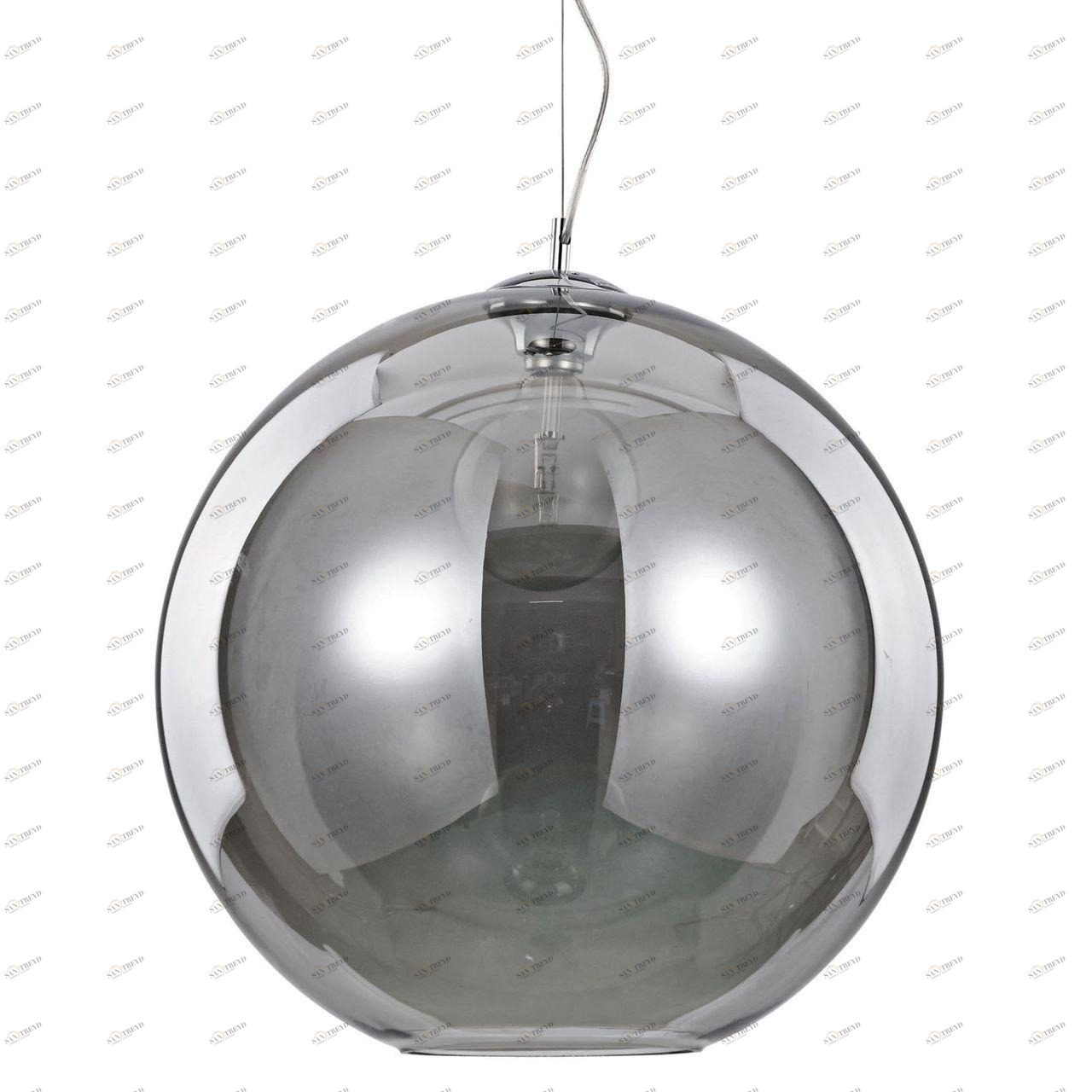 Подвесной светильник Ideal Lux Nemo Fume SP D IDEAL LUX ДИЗАЙНЕРСКИЕ, NEMO FUME 072710 Прозрачный;серебро 