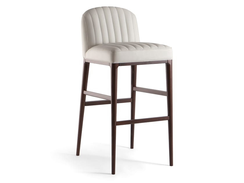 Мягкий табурет с подставкой для ног со спинкой Tirolo Париж ARCH-00086755