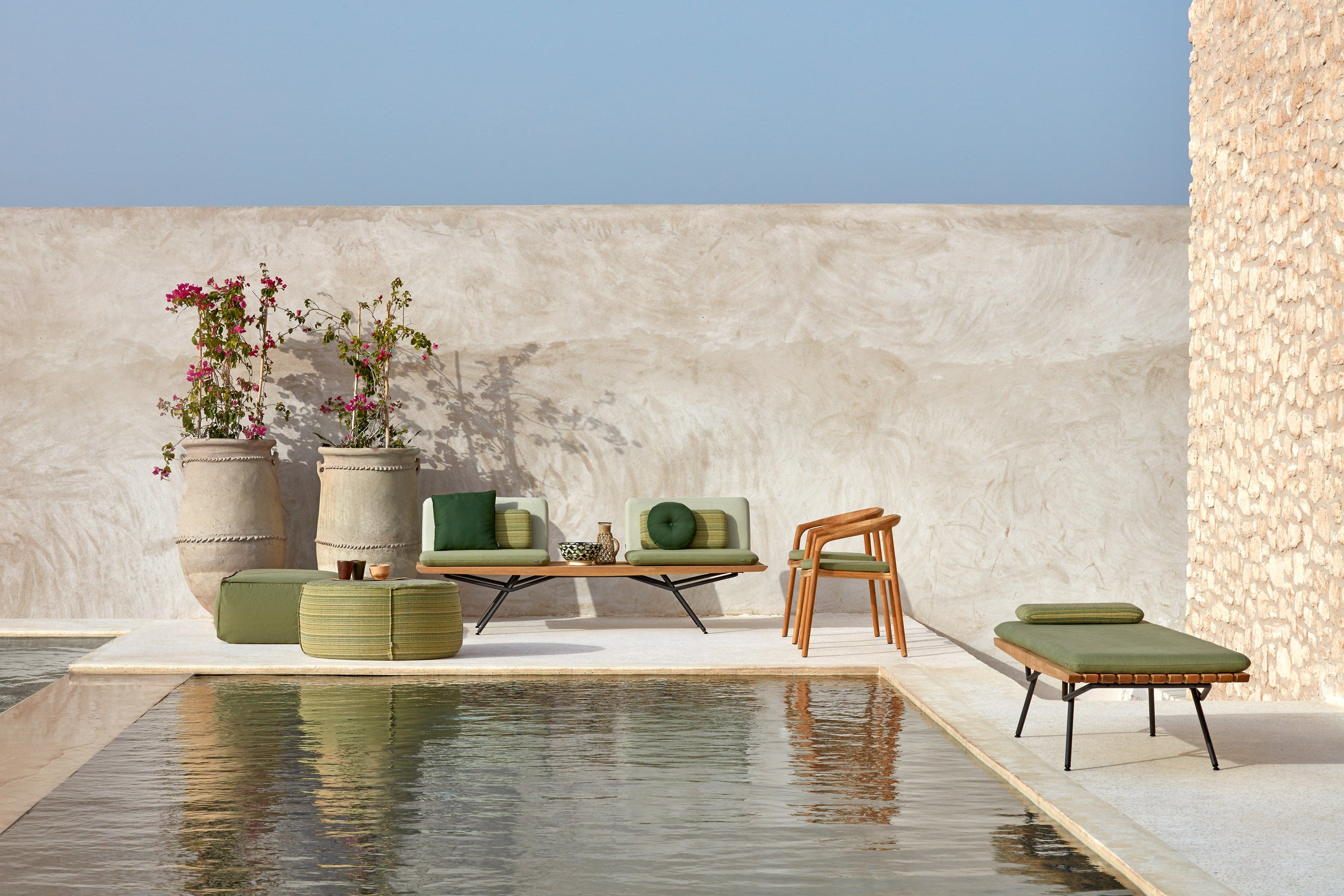 Ткань прямоугольный сад пуфик MANUTTI ARCH-00144521 - Вид №8