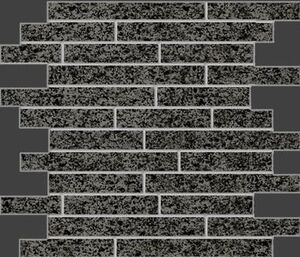 Граните Стоун Мозаика Гранит черный 300x358
