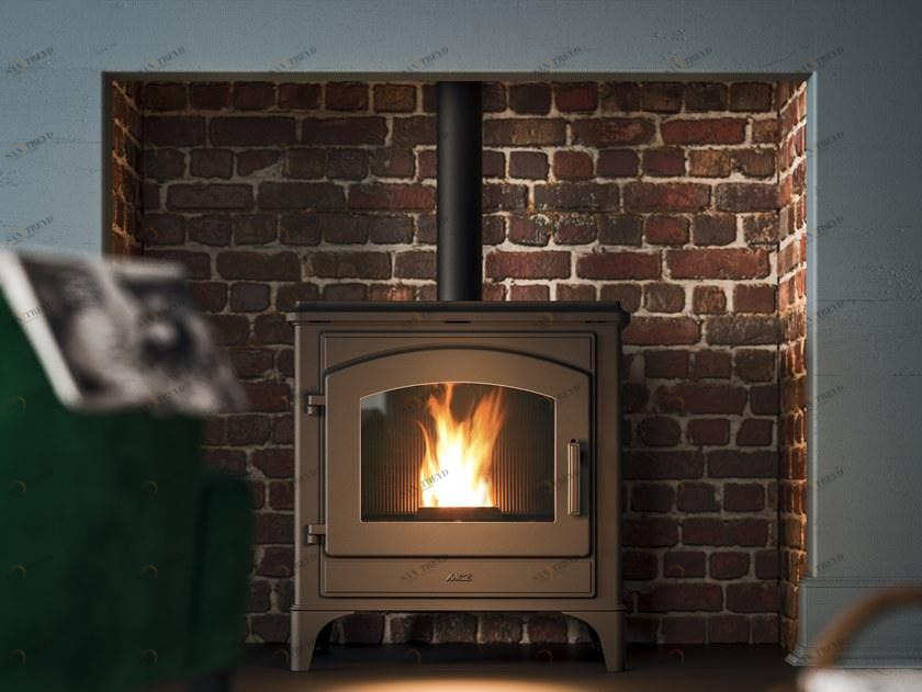 MCZ Чугунная печь на гранулах в классическом стиле Pellet sun-id-1434416