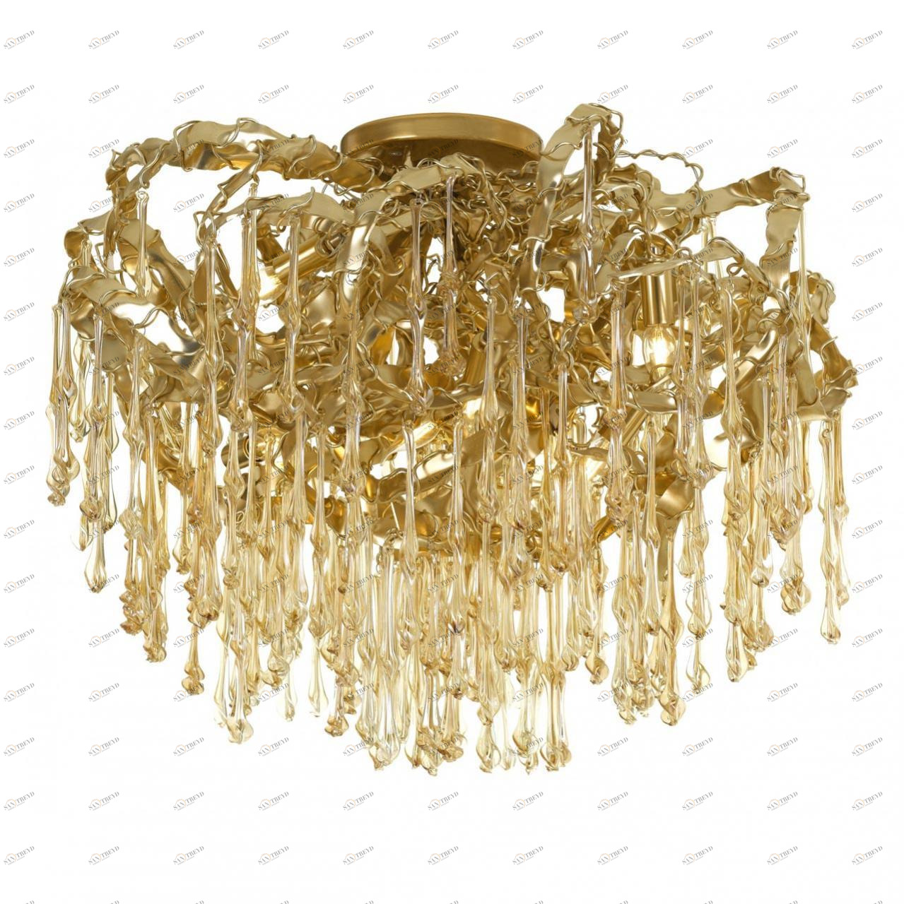 Потолочная люстра Divinare 3150/16 PL-11 DIVINARE ДИЗАЙНЕРСКИЕ 184509 Золотой 