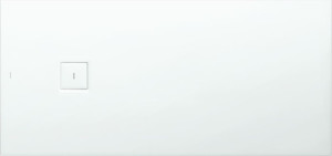 H2134490350001 Душевой поддон, материал Marbond, прямоугольный, слив сбоку LAUFEN PRO