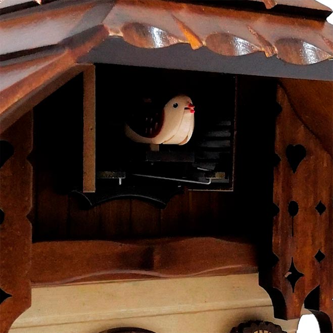 Часы настольно-настенные с кукушкой коричневые Sars SARS ДИЗАЙНЕРСКИЕ 00-3967483 Коричневый  - Вид №3