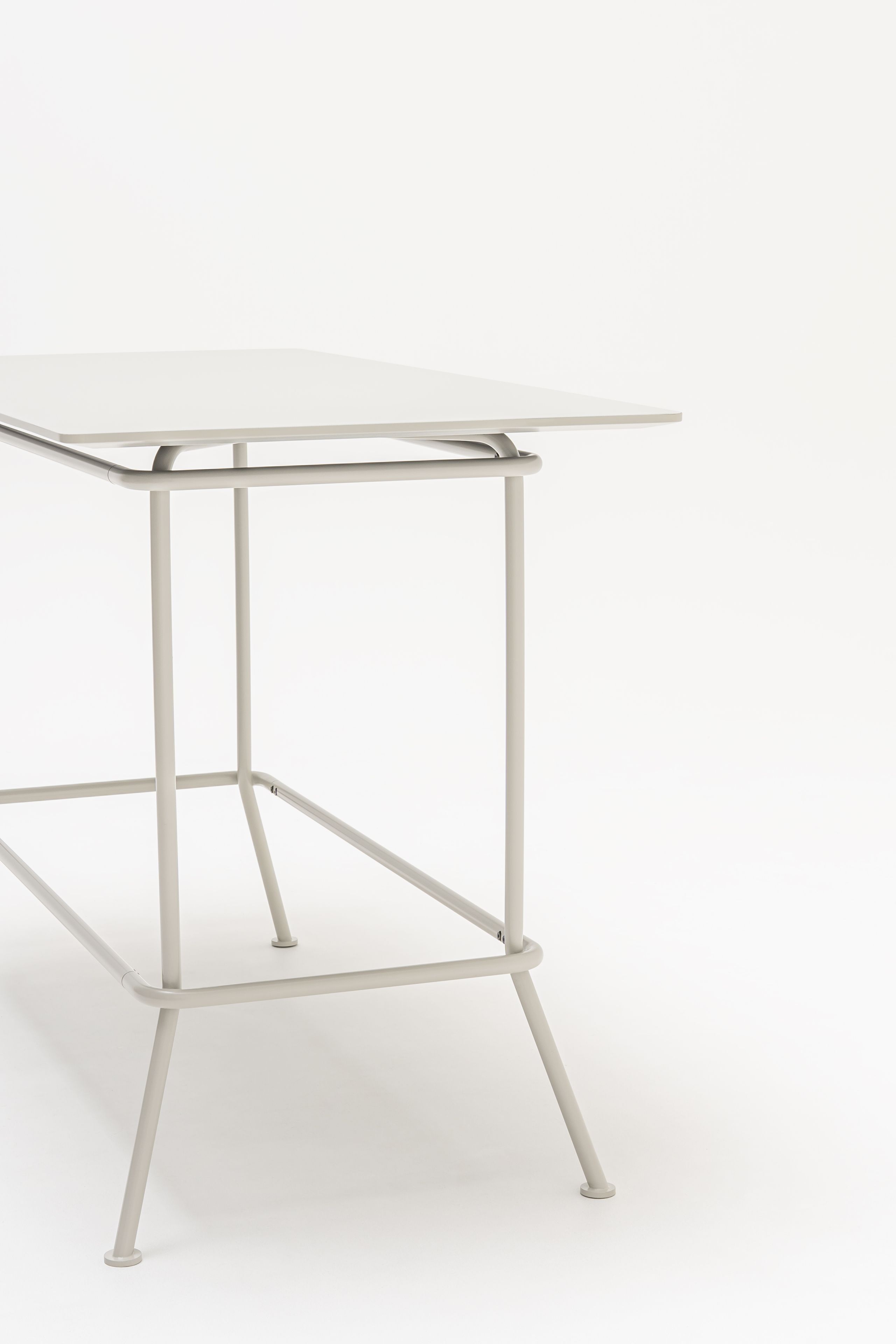 Высокий прямоугольный металлический стол MDD новая школа ARCH-00046855 - Вид №19