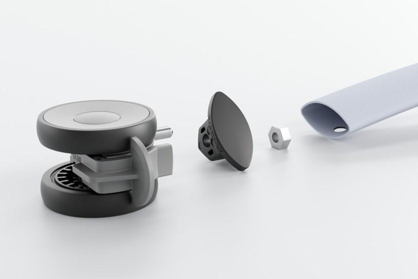 IBEBI Стол для переговоров со складной столешницей на колесиках Archimede project sun-id-1482125 - Вид №25