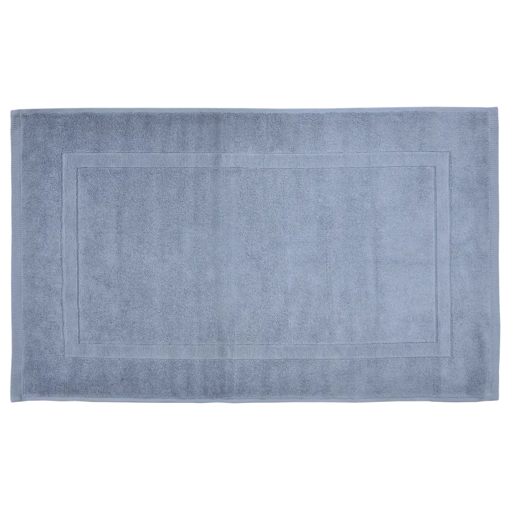 Коврик для ванной комнаты Sensea Terry 50x80 см цвет синий STLM-2026516
