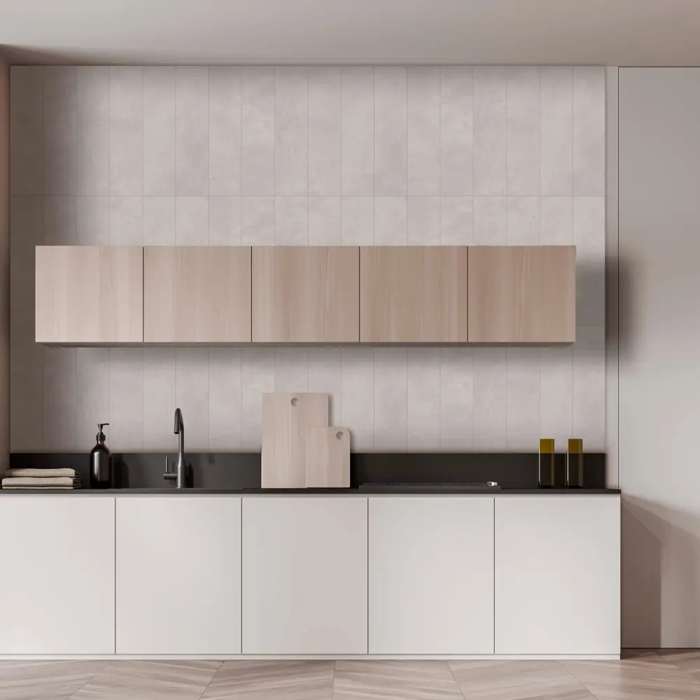 Глазурованный керамогранит Estima UN01 14.6x60 см 1.31 м² неполированный цвет серый Underground STLM-2128734 - Вид №3