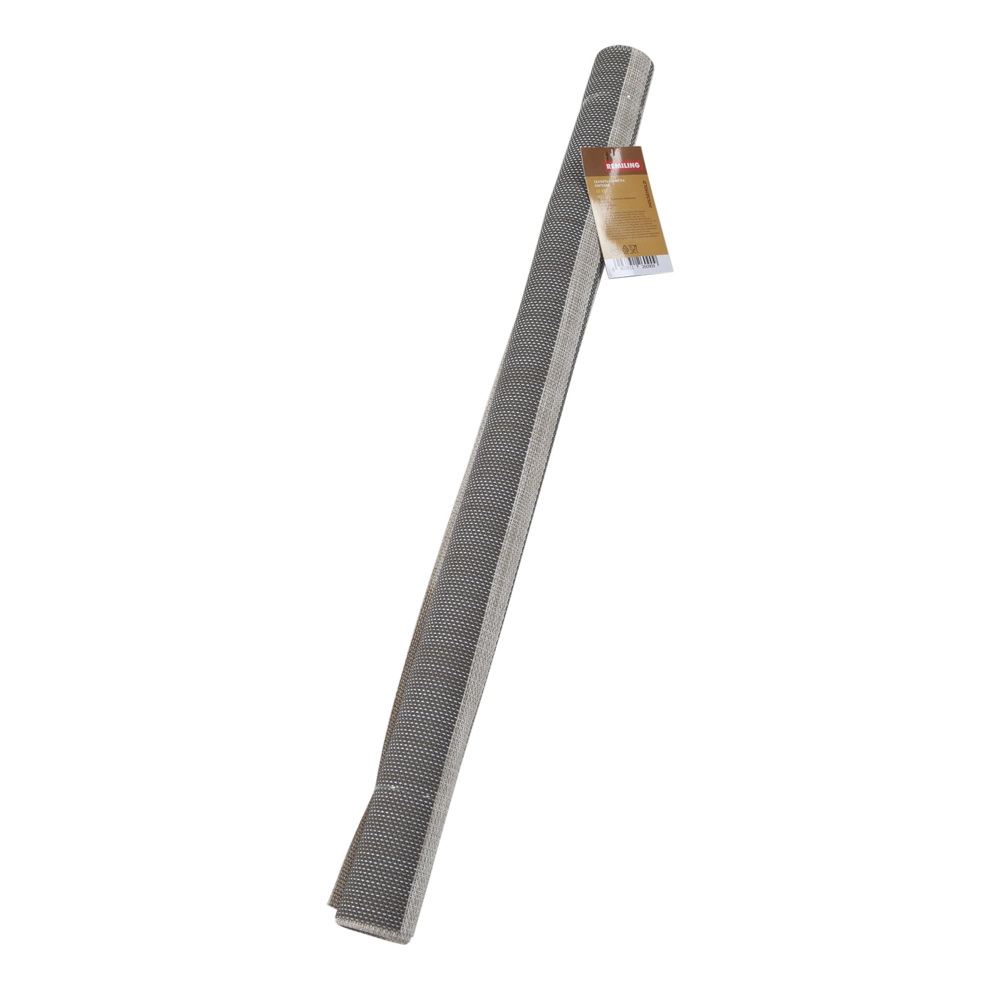 82406649 Скатерть-салфетка «Плетёная», прямоугольная, 60x90 см, цвет серый Santreyd  - Вид №2