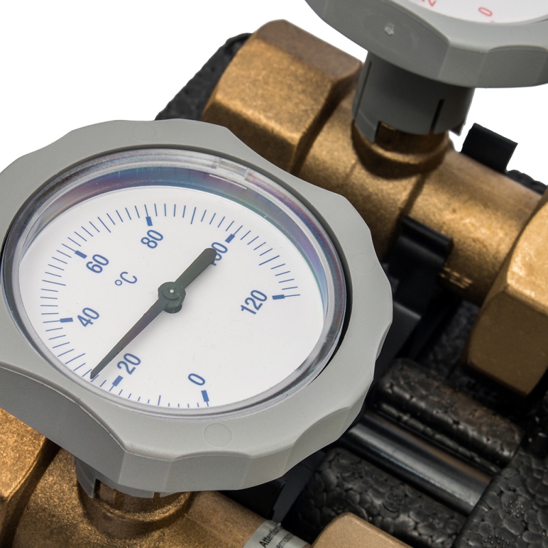 Насосная группа UK Meibes без смесителя 1" с насосом Grundfos UPS 25-60 M6681140RU - Вид №4