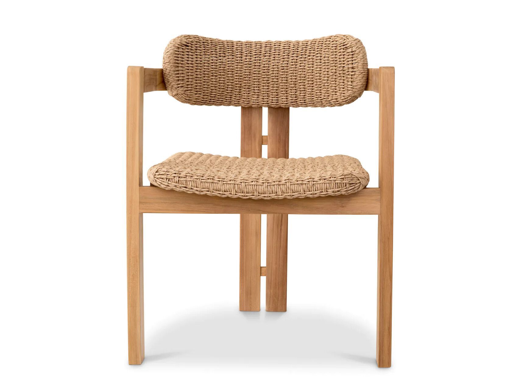 Стул для сада из тикового дерева с подлокотниками Eichholtz Donato ARCH-00060915 - Вид №1