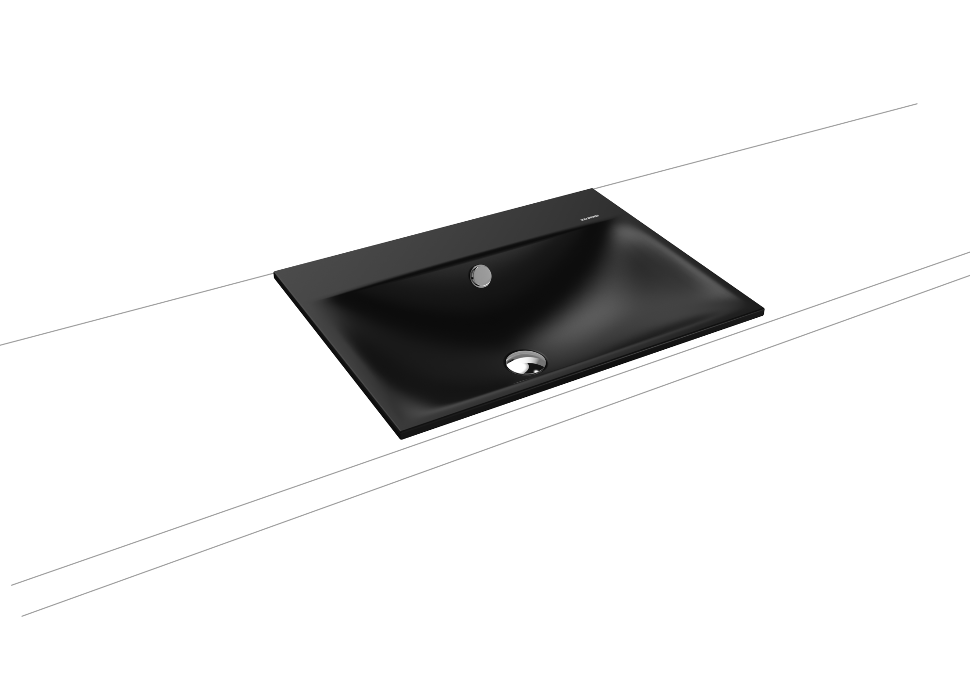 Умывальник KALDEWEI Сталь эмалированная 3037 282 холодный серый 90 30373319282