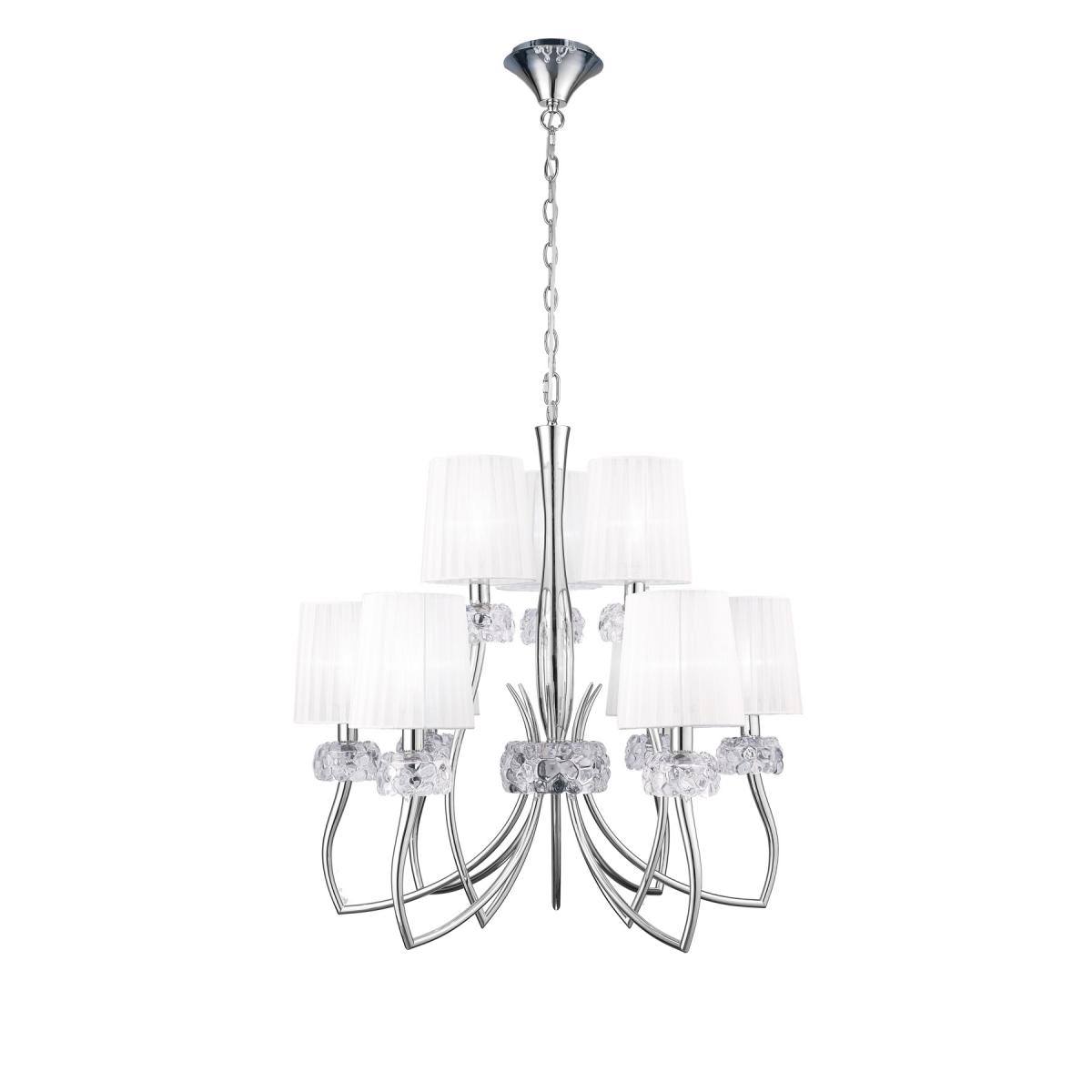 004334 Люстра 9L (хром) Mantra Loewe - Вид №1