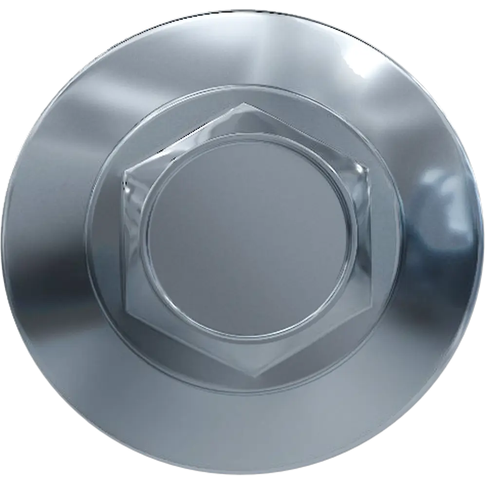 Саморезы кровельные по металлу с пресс-шайбой Standers цинк 5.5х25 100 шт STLM-2013039 - Вид №1