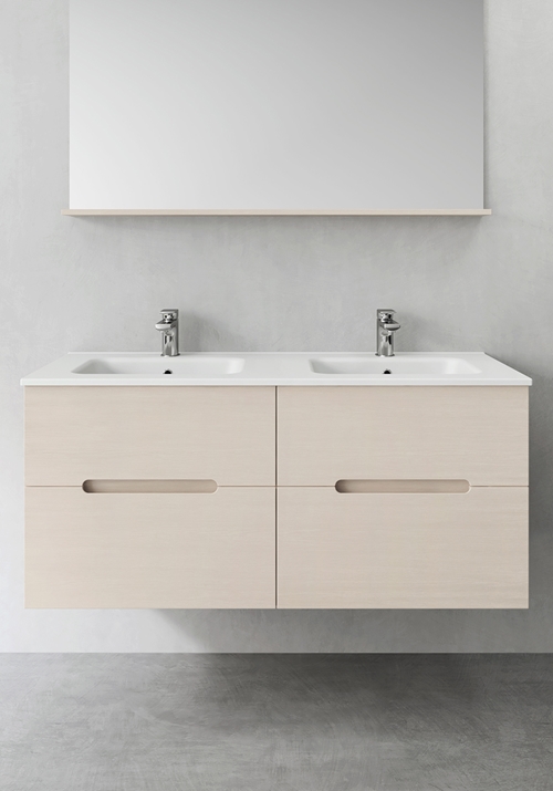 1390548 Шкаф Для Умывальника Sun Asmönster 1200D Hafa Ясень 