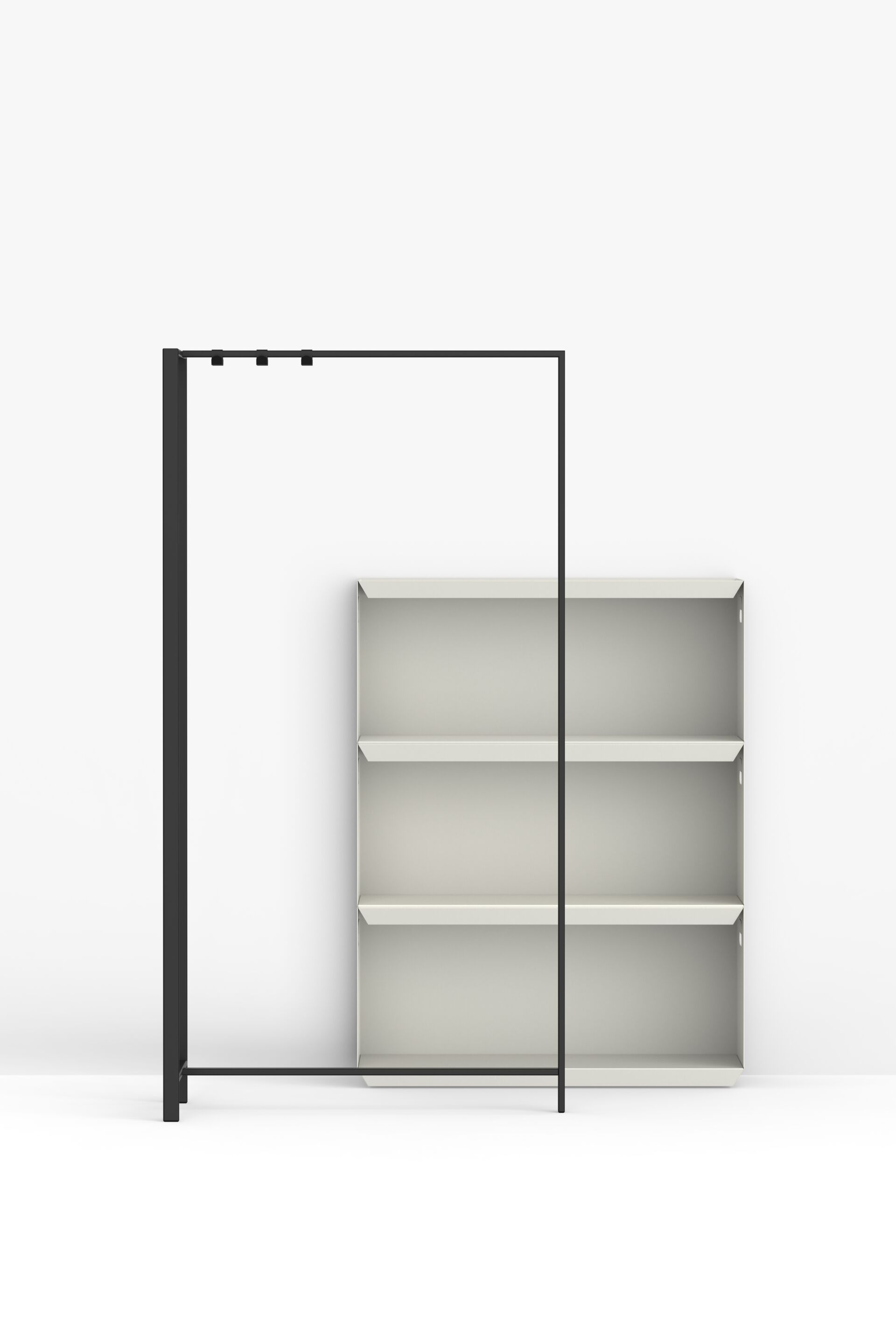 Стальная напольная вешалка с порошковым покрытием FUNCTIONALS рамка ARCH-00104557 - Вид №10