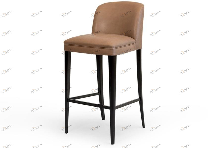 Mytto Высокий табурет из верблюжьей кожи с подставкой для ног Larforma sun-id-1455184