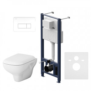 IS48001.801700 Инсталл с клав Pro M белый с подв унит FlashClean с сид м/л AM.PM Like