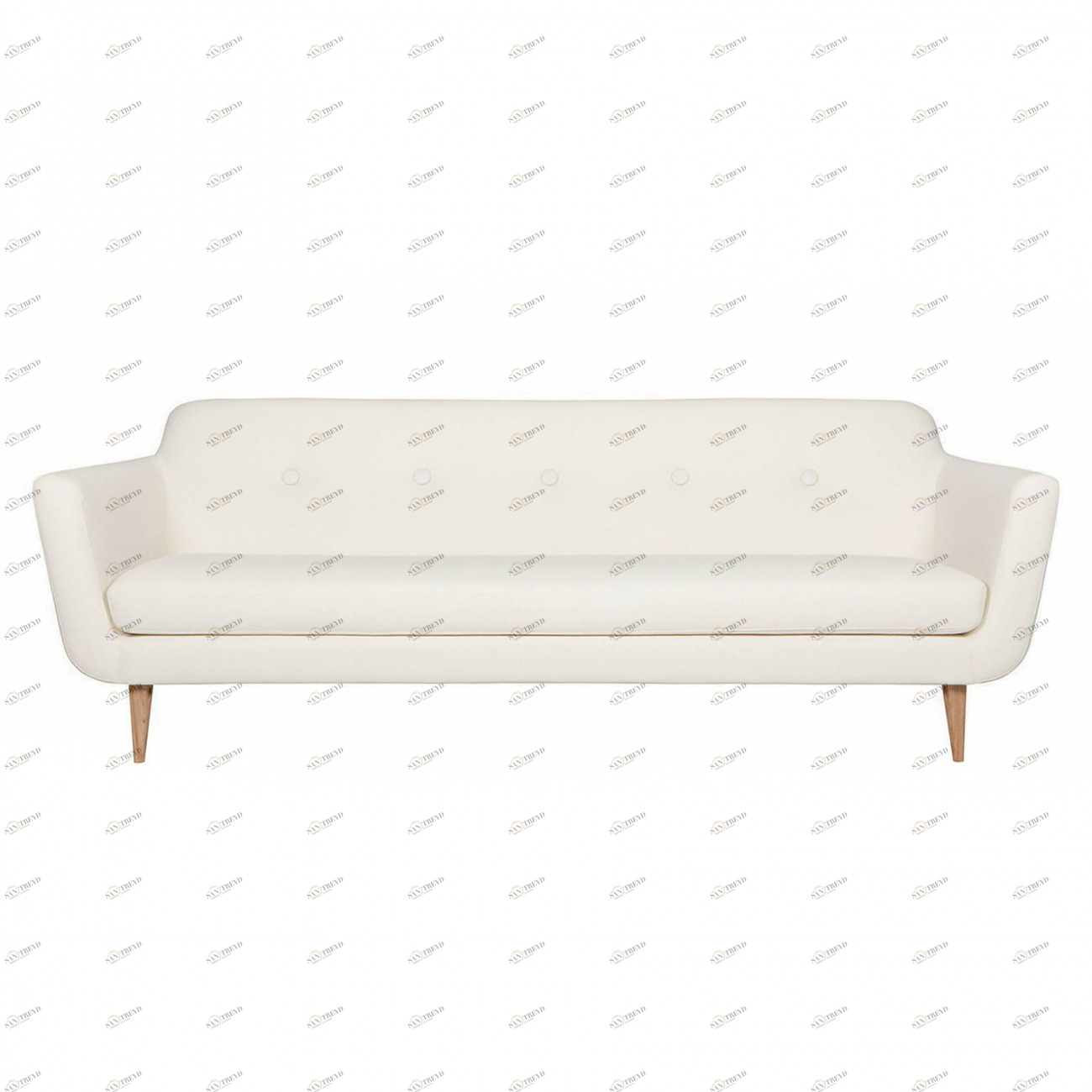 Диван Otto прямой белый SITS ДИЗАЙНЕРСКИЕ, OTTO 192241 Белый 