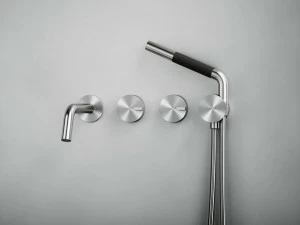 Quadrodesign Смеситель для ванны из нержавеющей стали настенный Q