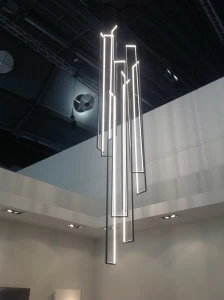 Освещение 400 x 70 см Cascade Miré – 9 Cinier 120 Вт