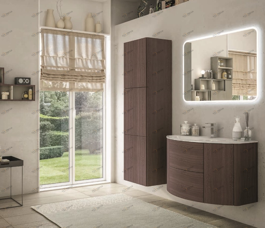 Мебель для ванной CEZARES EDEN 122 Rovere scuro Soft