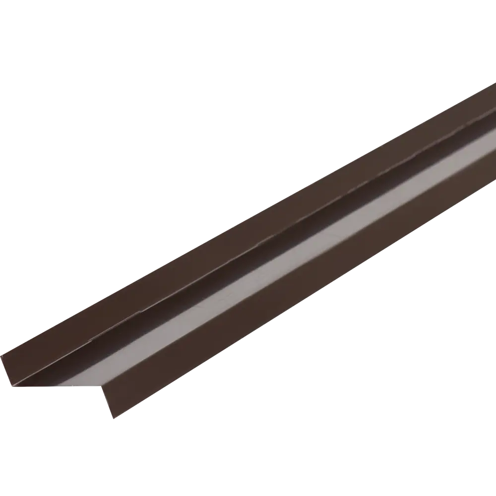 ИНТЕРПРОФИЛЬ | Наружный оконный отлив 55 мм в элегантном коричневом исполнении 17880702 STLM-0008917