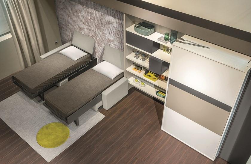 CLEI Диван-трансформер в 2-х местной ткани Ella & louis sun-id-1505531 - Вид №4