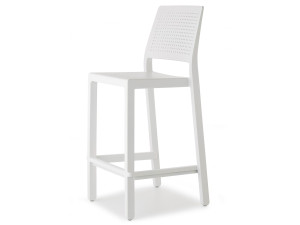 Стул из инженерного пластика с подставкой для ног