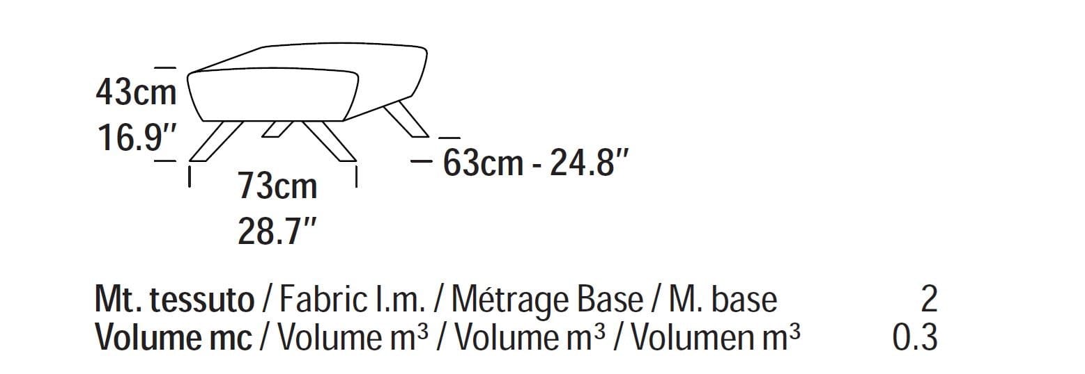 Тканевая подставка для ног Felis Softliving ARCH-00142670 - Вид №2