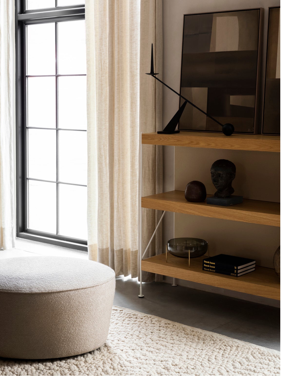 5709262069729 Система хранения Zet, 60 дюймов, задняя панель и полка для журналов LuceLight  - Вид №4