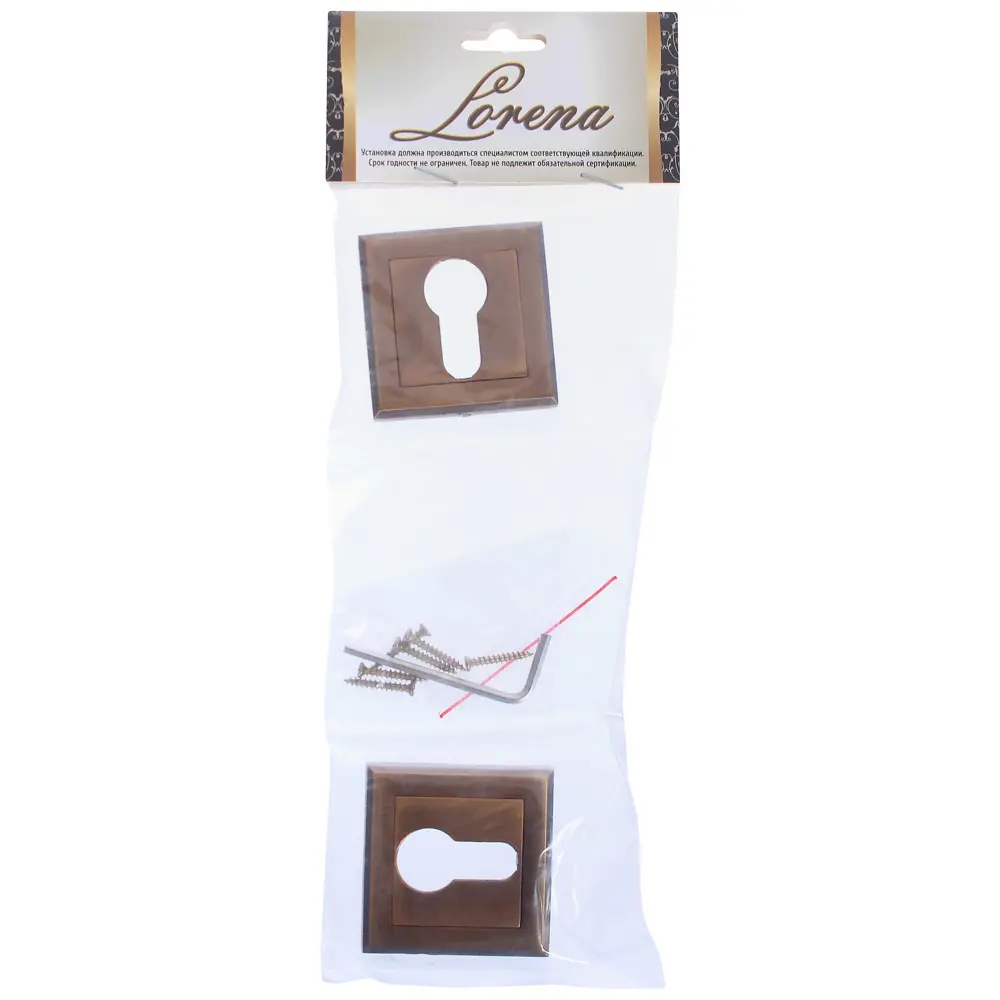 Накладка на цилиндр ETCG1 цвет хром 2 шт. 81946674 STLM-2114742 Santreyd  - Вид №2